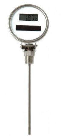 (150) Solar Powered Thermometer